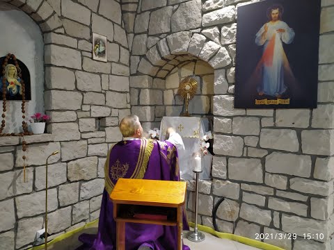 Charbel TV-Modlitwa Różańcowa przed Najświętszym Sakramentem-Florencja 29.03.2021