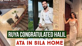 Ruya Coric Congratulated Halil Ibrahim Ceyhan !Ata Yildiz in Sila Turkoglu Home