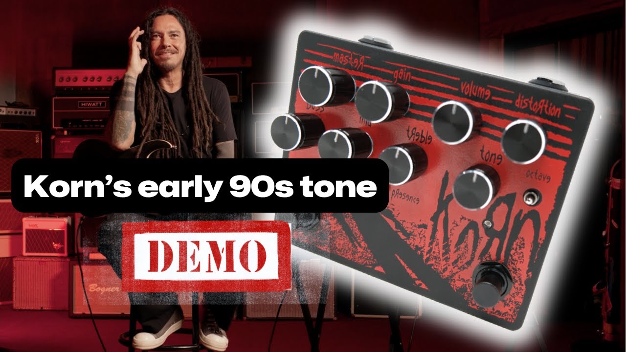 Munky demos Korn's early 90s Sound in a Pedal (Limited) - YouTube