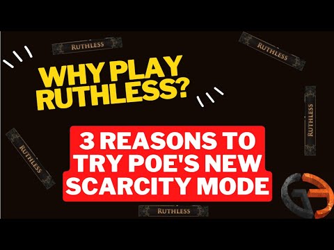 Why play Ruthless? 3 Reasons why Ruthless may be a style of Path of Exile you enjoy.