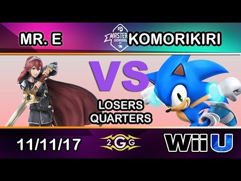 IBP Masters 2017 - Fstep | Mr. E (Lucina) Vs. 2GG | komorikiri (Sonic) Losers Quarters