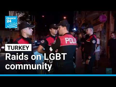 Dozens arrested as Turkish police raid LGBTQ bars, activists' homes