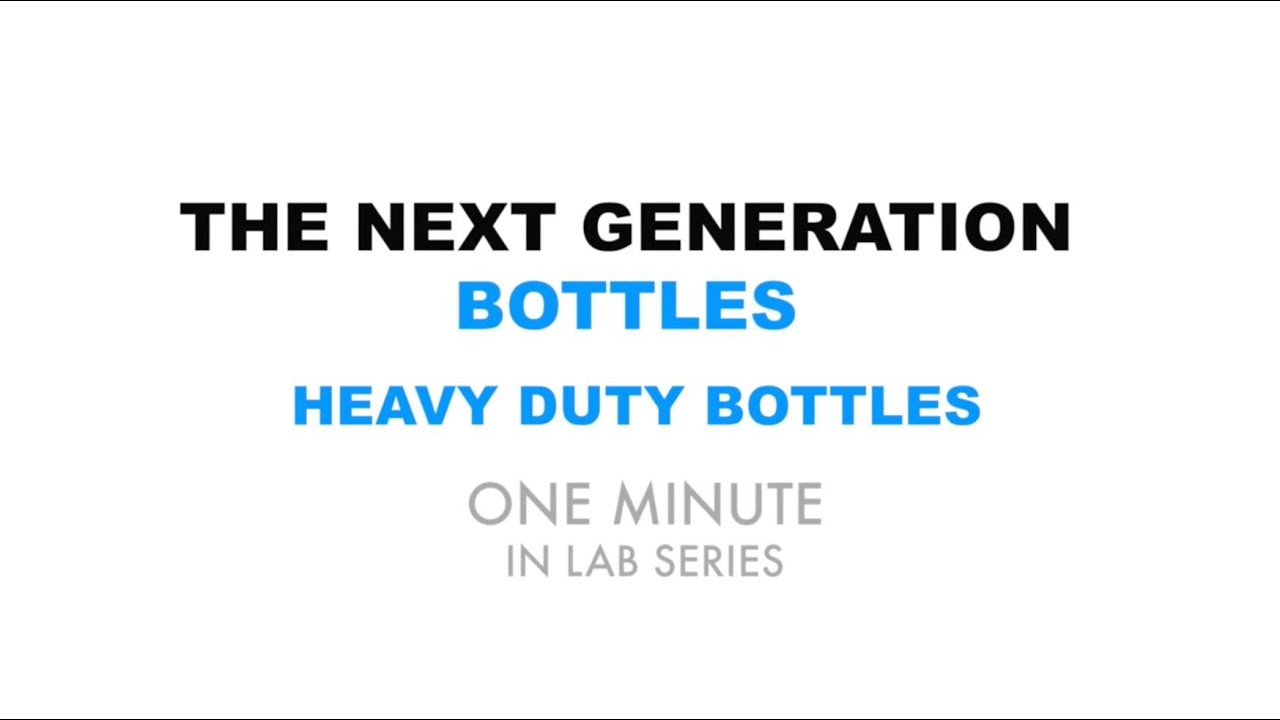 1L Polypropylene (PP) Heavy Duty Vacuum Bottle -1/4" Hose Barb Adapter and Vent Port — video