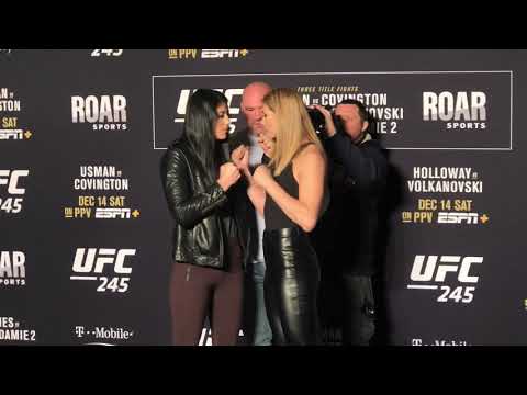 UFC 245 Fighter Staredowns