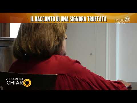 Vediamoci Chiaro, 7 ottobre 2021 - Il racconto di una signora truffa