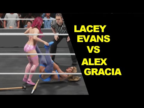 WWE 2K19 Lacey Evans vs Alex Gracia - Extreme Knockout