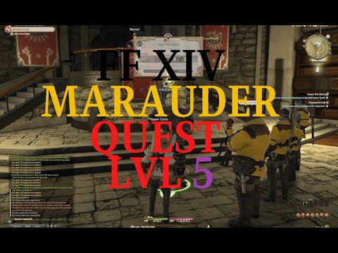 Final Fantasy 14 Marauder  Job Quest level 5