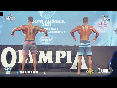 MENS PHYSIQUE TRUE NOVICE 1.80 m. - Mr. OLYMPIA AMATEUR SOUTH AMERICA