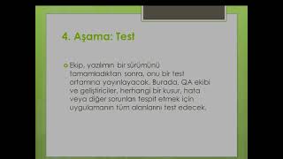 Yazılım Geliştirme Yaşam Döngüsü (SDLC)Nedir ?
