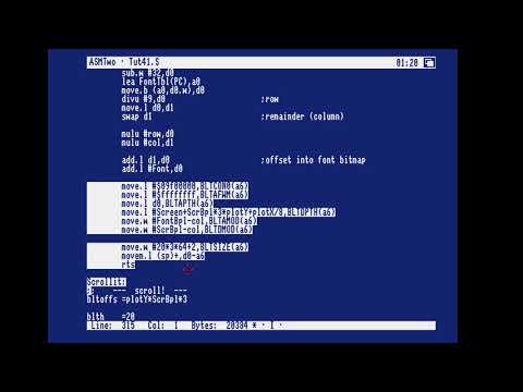 Amiga Hardware Programming 42 - Bob Conversion and Blitting