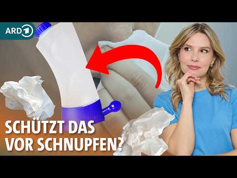 Erkältung: Das kannst du tun, damit du morgen keinen Schnupfen hast | Dr. Julia Fischer | ARD Gesund