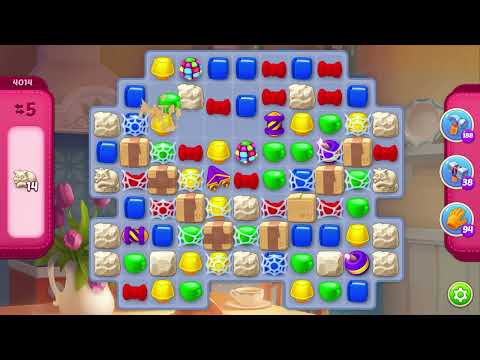 Homescape（夢幻家園）level 4014 用了免費道具，with free boosters