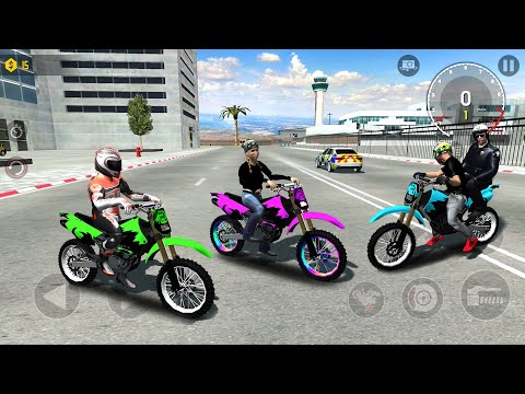 Motor Bike Stunts driving 3d - Xtreme Motorbikes - Motocross Racing Best Bike Android Ios Gameplay