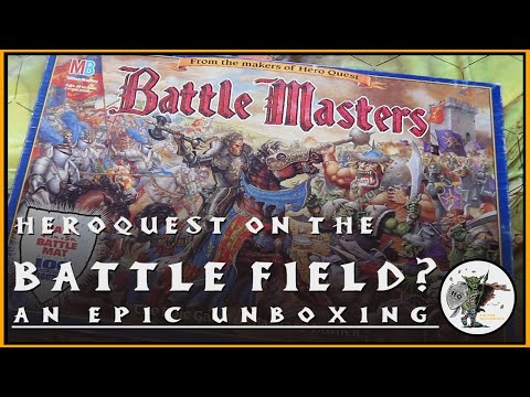 Over 100 Miniatures! Unboxing Battle Masters: The Ultimate '90s Fantasy War Game.