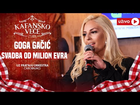 GOGA GACIC - SVADBA OD MILION EVRA | UZIVO | (ORK CAROBNJACI) | 2024 | KAFANSKO VECE