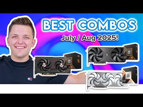 Best CPU & GPU Combos to Buy in 2025! 😄 [Options for 1080p, 1440p & 4K Gaming]