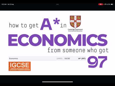 How I scored 97 (A*) in IGCSE Economics 0455 | Study Tips and Exam Secrets 