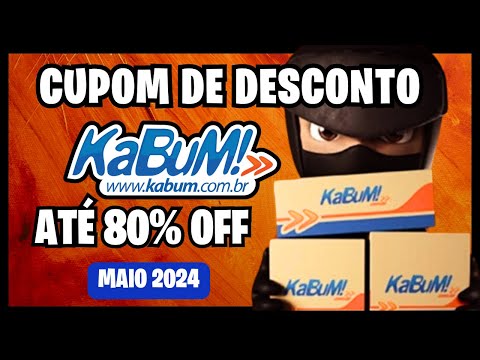 [CONFIRA] Até 80% OFF em Cupons Desconto KABUM Maio 2024! 🎉 Ofertas e Promoções Kabum 💻💥