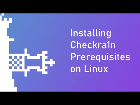 Installing Prerequisites for Checkra1n Linux