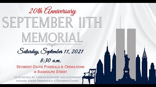 Twentieth Anniversary September 11th Memorial