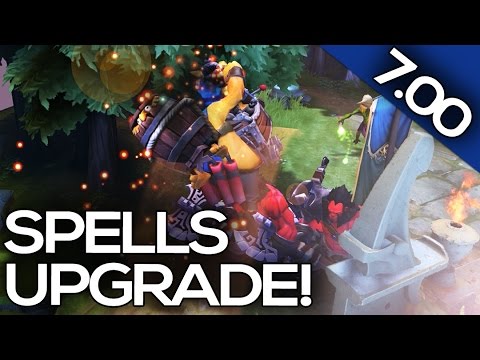 7.00 PATCH UPDATE Dota 2 - UPGRADED SPELLS!