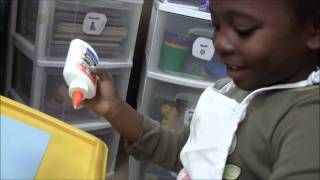 *40-Letter "A" With Popsicle Sticks Activity