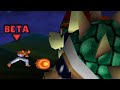 Smash Remix Gameplay BETA Ryu Vs Giant Giga Bowser CPU Level 10