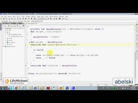 Overriding The equals Method in Scala