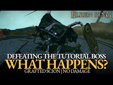 What Happens If You Defeat the Tutorial Boss Grafted Scion in Elden Ring? (No Damage Taken)