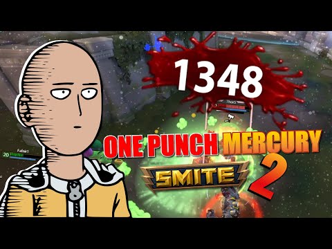 👊¡Volví a Intentar la ONE PUNCH BUILD con MERCURY en SMITE!👊 *Sale Bien*