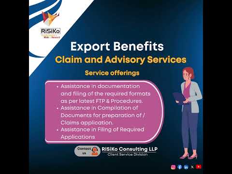 Export Benefits Claim & Advisory Services