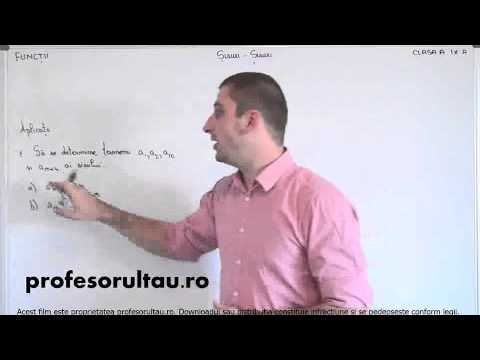 07   cls9   Functii   siruri   aplicatii   partea 1 - profesorultau.ro