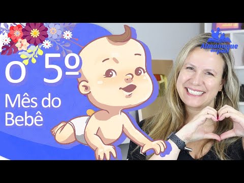 5º MÊS DO BEBÊ | Desenvolvimento do Bebê de 4 Meses | Série: Bebê Mês a Mês