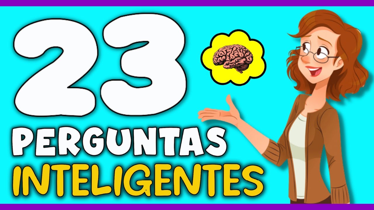23 PERGUNTAS QUE SOMENTE AS PESSOAS INTELIGENTES ACERTAM | QUIZ DE CONHECIMENTOS GERAIS | NOVO QUIZ