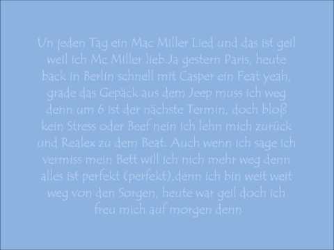 Cro feat. casper 3 - Nie Auf|Lyrics