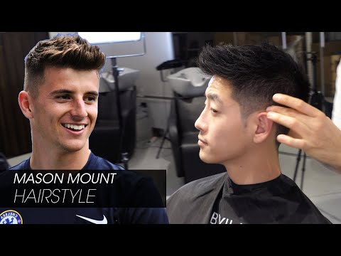 Mason Mount Hairstyle - Faux hawk texture fringe
