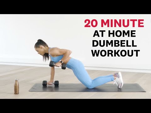 Kelsey Wells 20 Minute at Home Dumbbell Workout