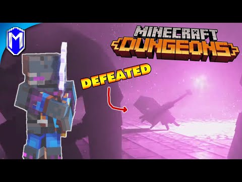 EPIC WIN vs Arch Illager in Obsidian Pinnacle! Minecraft DUNGEONS