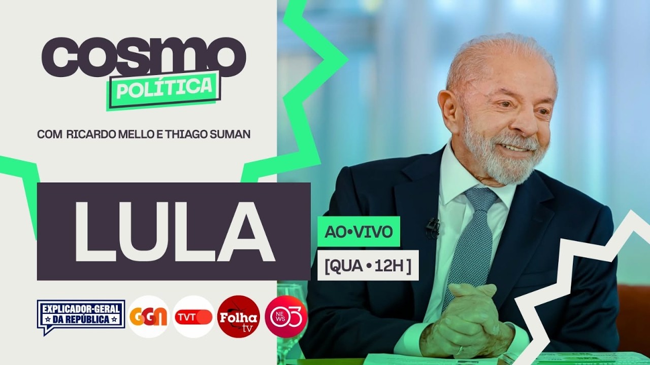 LULA AO VIVO NOS CANAIS PROGRESSISTAS