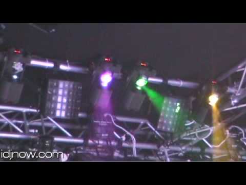 American DJ Comscan LED Lighting System at NAMM 2010 with IDJNOW