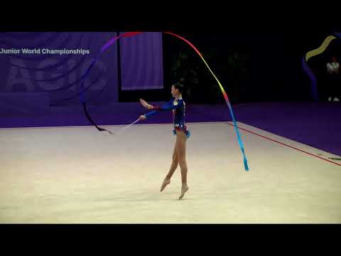 KHODAREVA Nika (CYP) - 2023 Rhythmic Junior Worlds Qualifications RI Individual