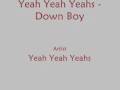 Yeah Yeah Yeahs - Down Boy