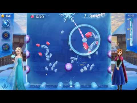 Frozen Free Fall: Icy Shot Level 9 - NO BOOSTER ☃☃☃