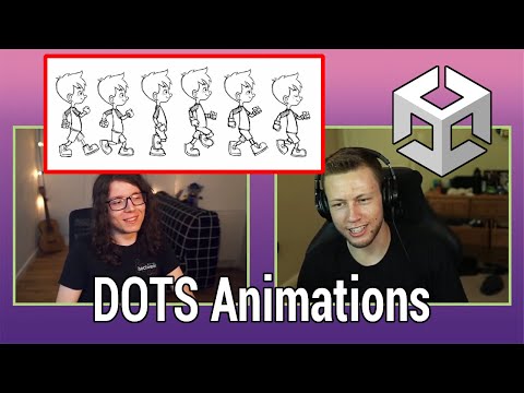 Unity DOTS Dev on ECS Animation Options - Live Stream Clip
