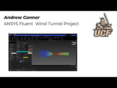 2D Wind Tunnel CFD Analysis in Ansys Fluent