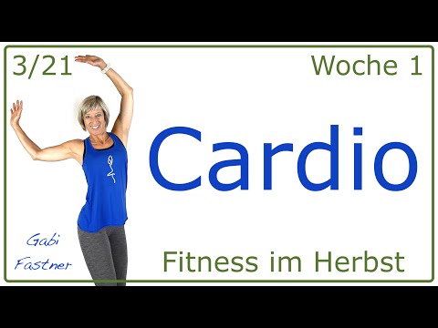 3/21🍁60 min. Cardio-Training | ca. 6000 Schritte und 500 Kcal verbrennen