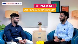 Vaibhav Mohandas placement story — Barracuda