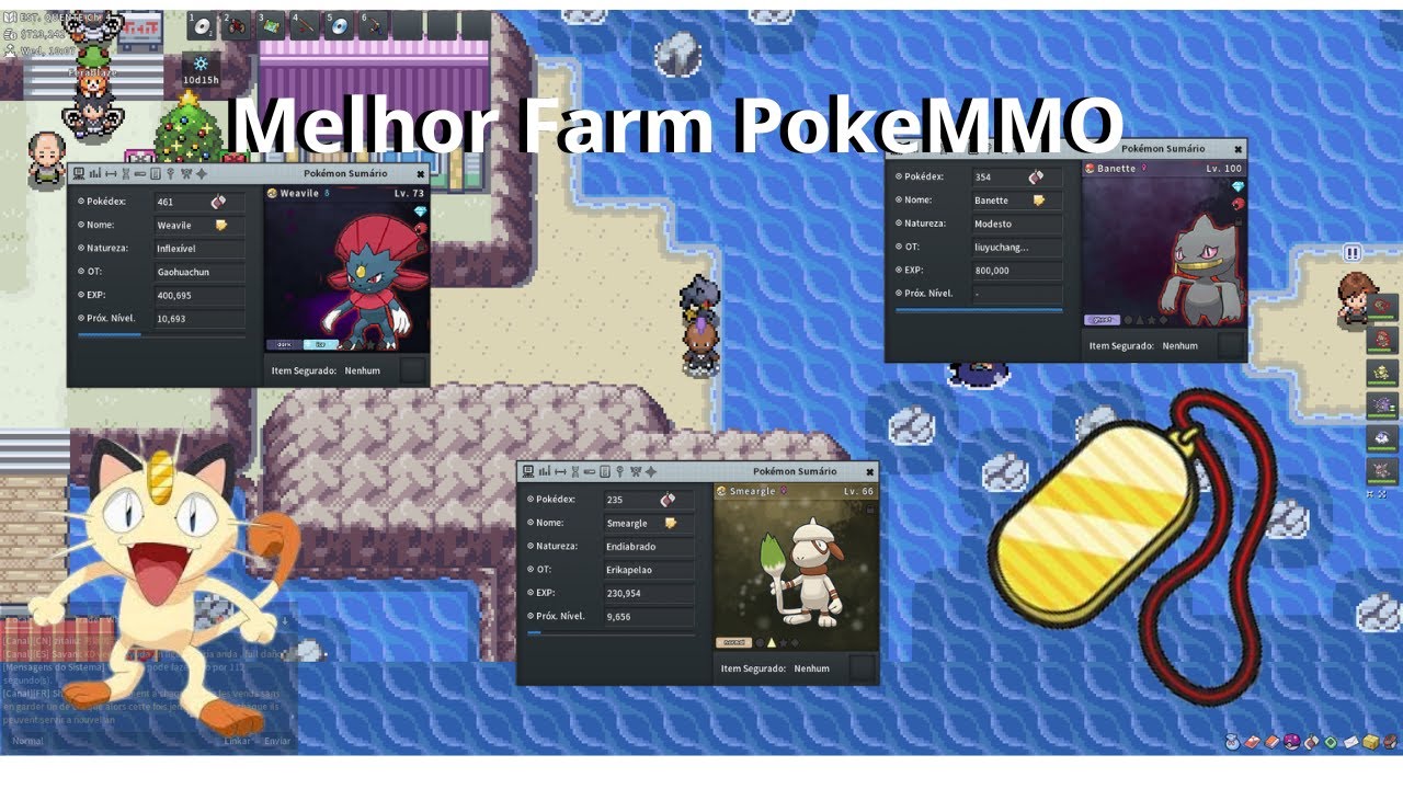 Melhor Farm de Dinheiro do PokeMMO!