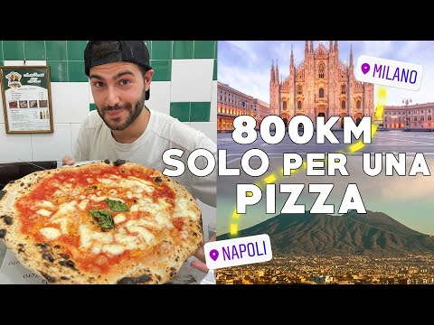 Vado a NAPOLI solo per una PIZZA || JASER