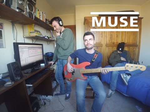 More than 10 Muse's song in more than 5 minutes | Bass cover